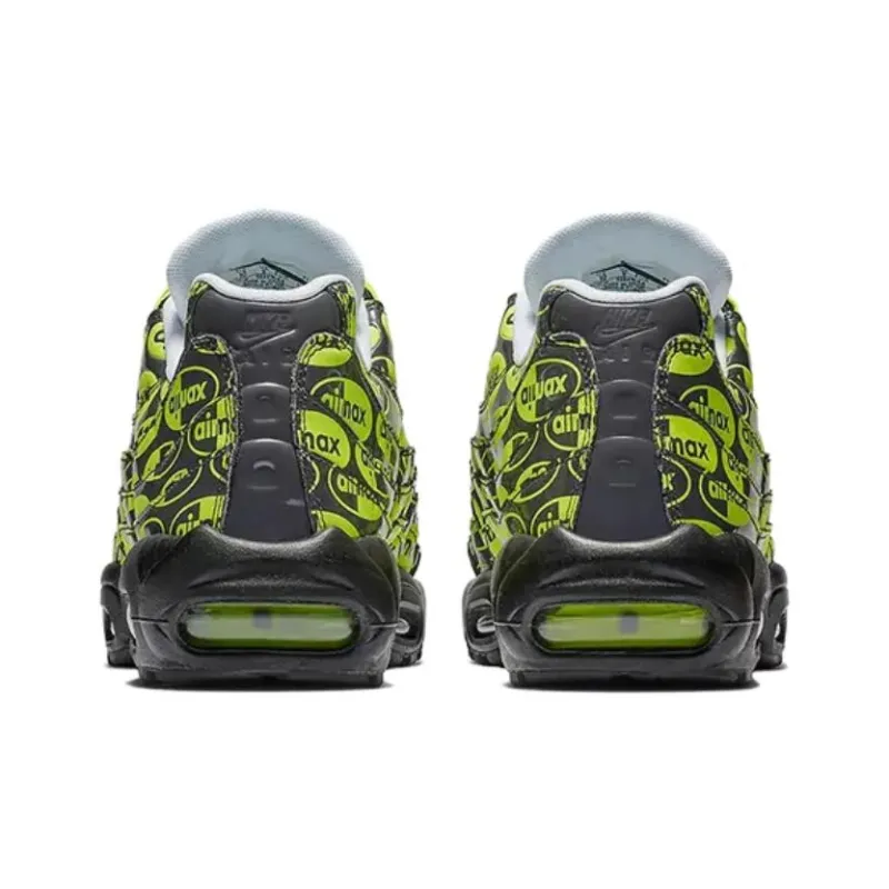 公式正規品!★AIR MAX 95 ALL OVER PRINT BLACK VOLT Nike Air Max 95 All-Over Print Black Volt US M 10.5 - POIZON