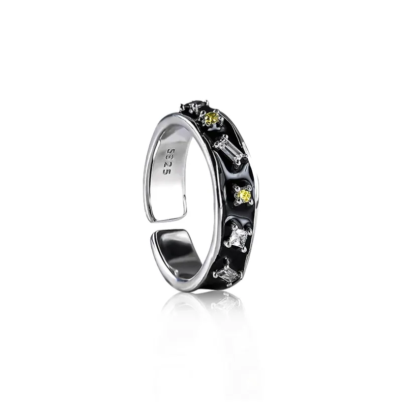 Cuud 925 Sterling Silver Rings Men's-7
