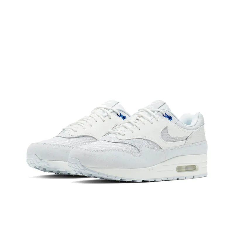 Nike Air Max 1 Pure Platinum Racer Blue-1