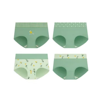 Red Bean Underpants Women's 4 Pack