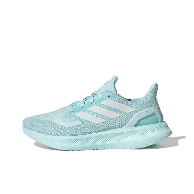 Adidas PUREBOOST 5 Anti Slip Wear Resistant Low Top Running Shoes Unisex Light Turquoise-0