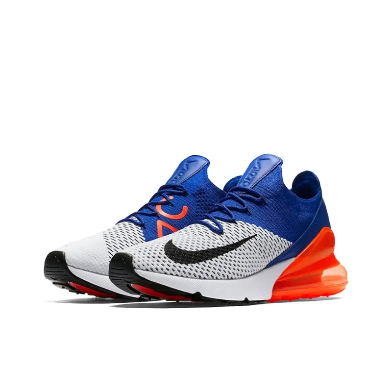 Nike Air Max 270 Flyknit Racer Blue Total Crimson-2