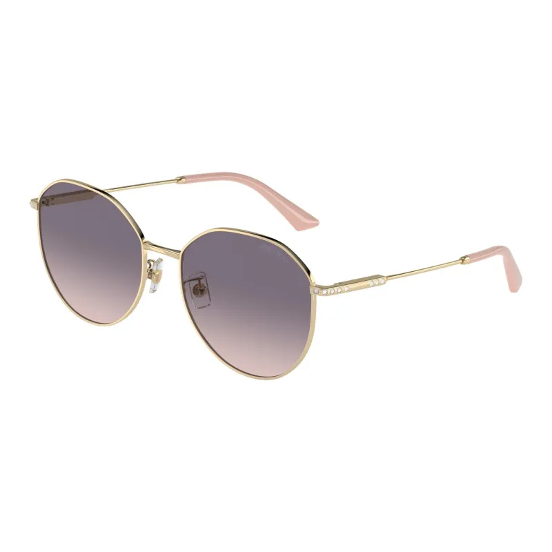 Jimmy Choo Crystal embellished Oversize frame Sunglasses-0