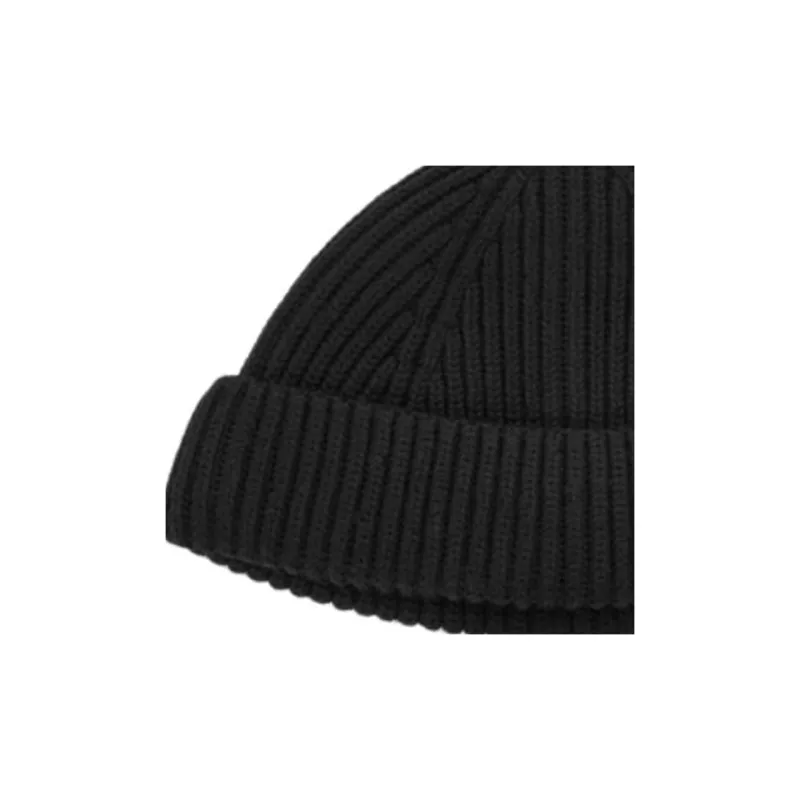 COS Milu Wool Beanies Men's Black-1
