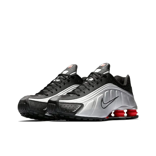 Nike Shox R4 "OG" Black Metallic Silver-2