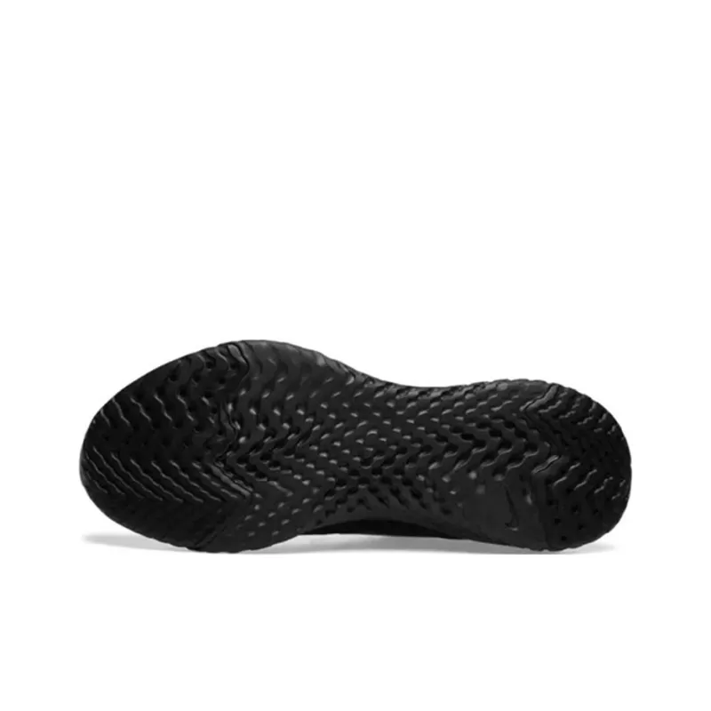 Nike Epic React Flyknit Triple Black-3