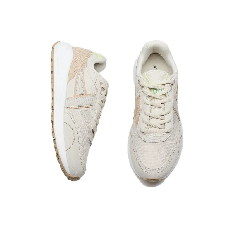 XTEP Wear-Resistant Low-Top Casual Shoes Women's Oatmeal Cream-3