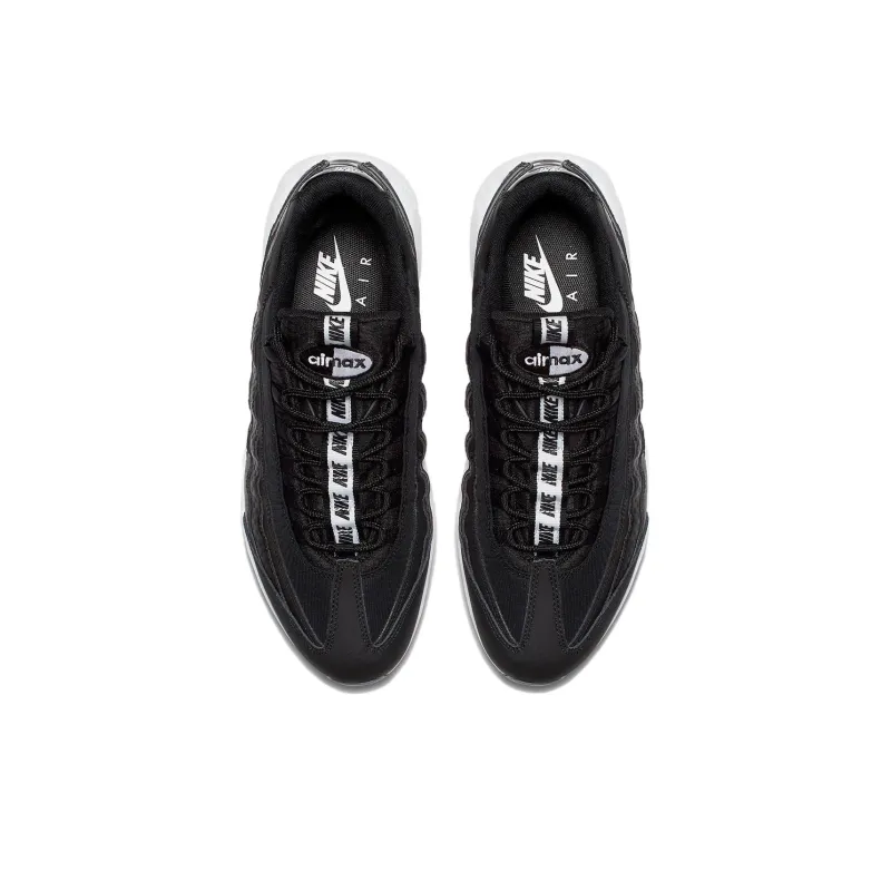 Nike Air Max 95 Pull Tab Black White-2