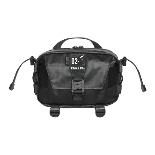 FOXBAT DYNAMICS Nylon Shoulder Bag, Crossbody Bag Subsonic Black PTX Edition