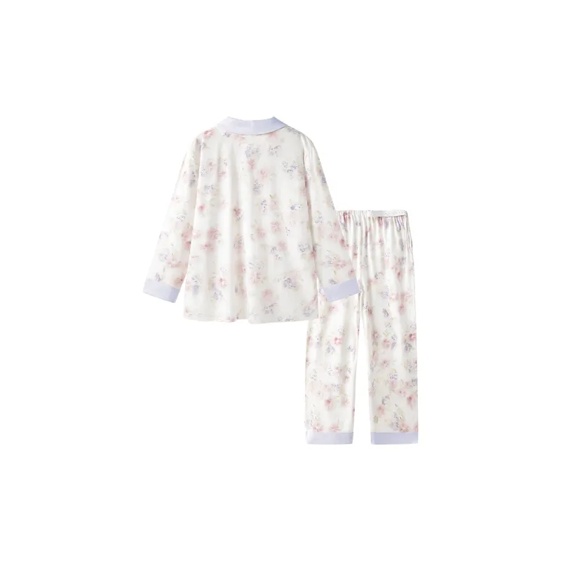 YeeHoO Pajama Set Women's Pastel Pink-1