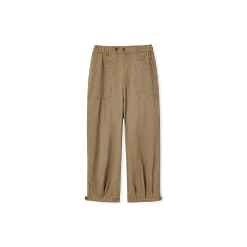 WAYNEXZAVIER Casual Pants Men Khaki