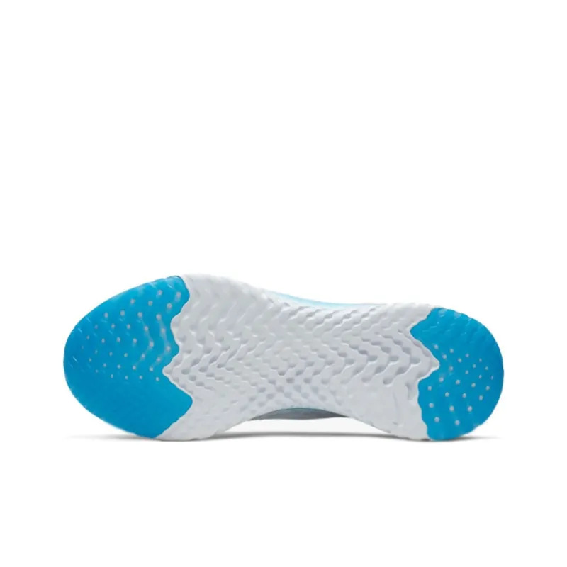 Nike Epic React Flyknit 2 Blue Hero Bright Crimson-4