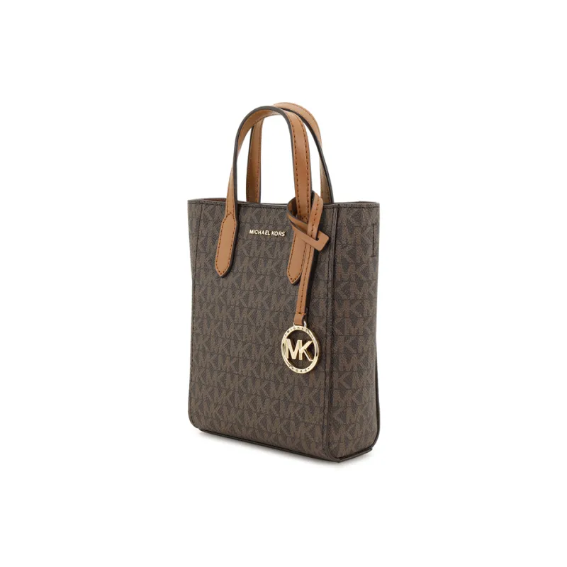 MICHAEL KORS Polyurethane Shoulder Bag Crossbody Bag Extra Small Women's Brown & Walnut-5