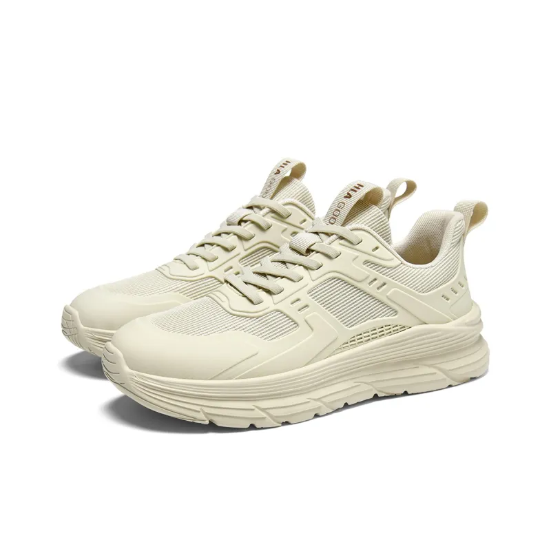 HLA Trendy Breathable Mesh Height Increasing Wear-Resistant Running Shoes Casual Shoes Men's-8