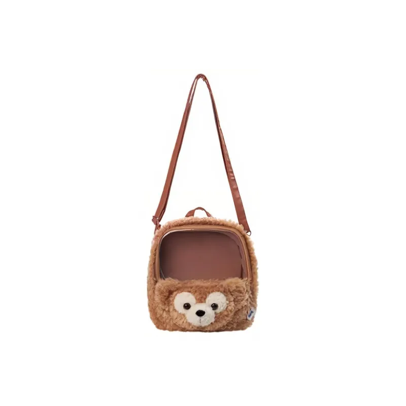 Disney Polyester Backpack, Shoulder Bag, Crossbody Bag Regular Women's Brown-0