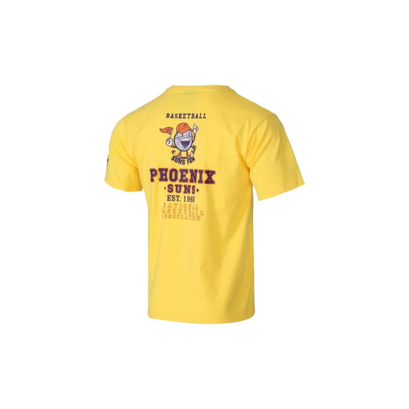 NBA Sun Team T Shirt Unisex Yellow-1