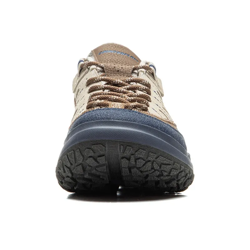 LiNing CF Su Linchuan Lite Cushioning And Breathable Low Top Outdoor Hiking Shoes Men's Brown Blue-4