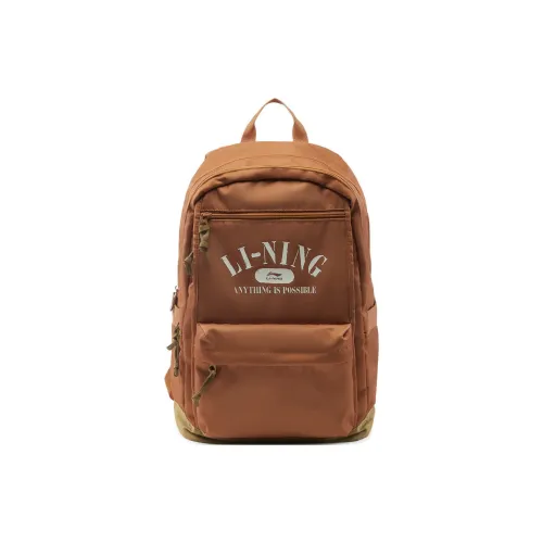 LINING Backpacks Amber Brown