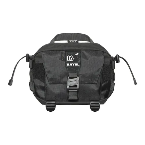 FOXBAT DYNAMICS Nylon Shoulder Bag, Crossbody Bag Subsonic Black PTX Edition