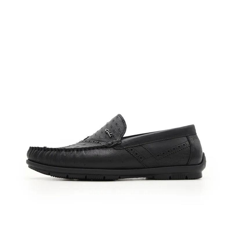 Satchi Casual Shoes Driving Shoes Slip on Men's Black-0