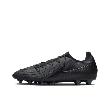 Nike Phantom GX 2 Pro AG Rubber Short Studs Artificial Ground Cushioning Slip Resistant Soccer Shoes Unisex Black
