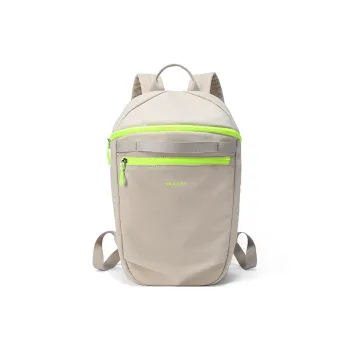 NOXXON Nylon Hiking Bag Backpack Regular Unisex Premium Gray/Wheat Yellow