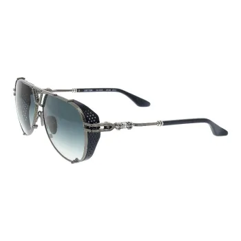 Chrome Hearts Aviator Sunglasses Men's Silver
