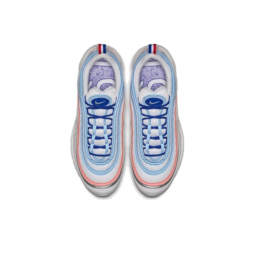 公式正規品!★NIKE AIR MAX 97 GAME  Nike Air Max 97 Game Royal Metallic Silver University Red US
