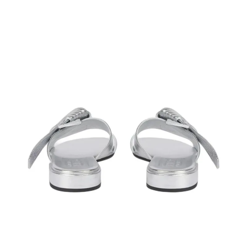 KENZO Slide Slippers Women's Silver-3
