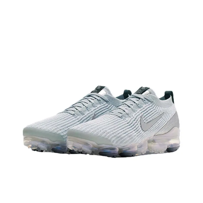 Nike Air VaporMax Flyknit 3 White Reflect Silver-2