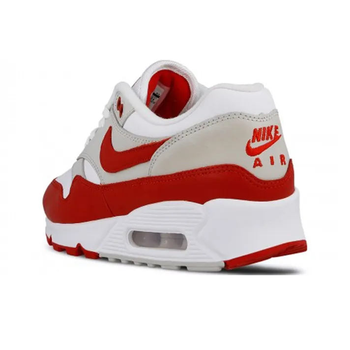 Nike Air Max 90/1 White University Red Women's-2