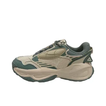 PEAK Tai Ji1.0 Cushioned Slip Resistant Support Low Top Casual Shoes Men's Stone Green