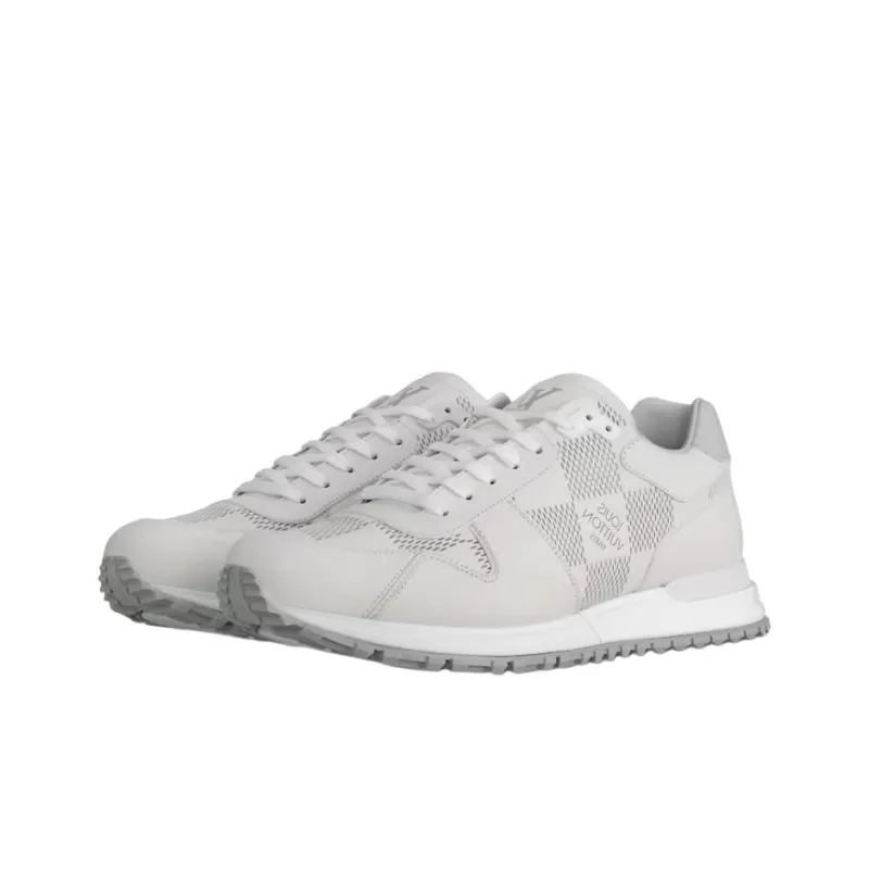 LOUIS VUITTON Run Away Low Top Casual Shoes Men's White-2