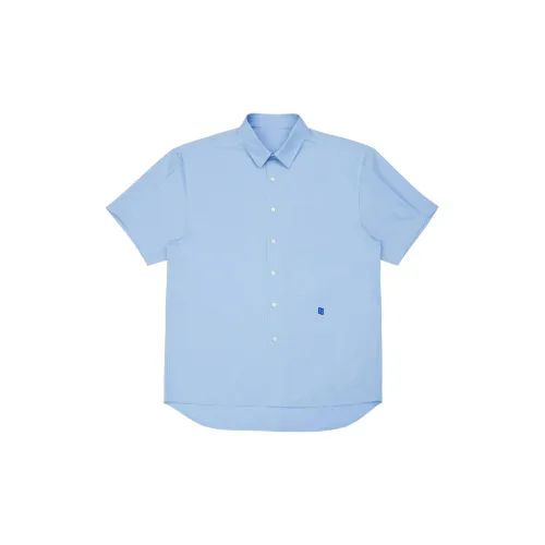 ADER ERROR Shirts Men Sky Blue