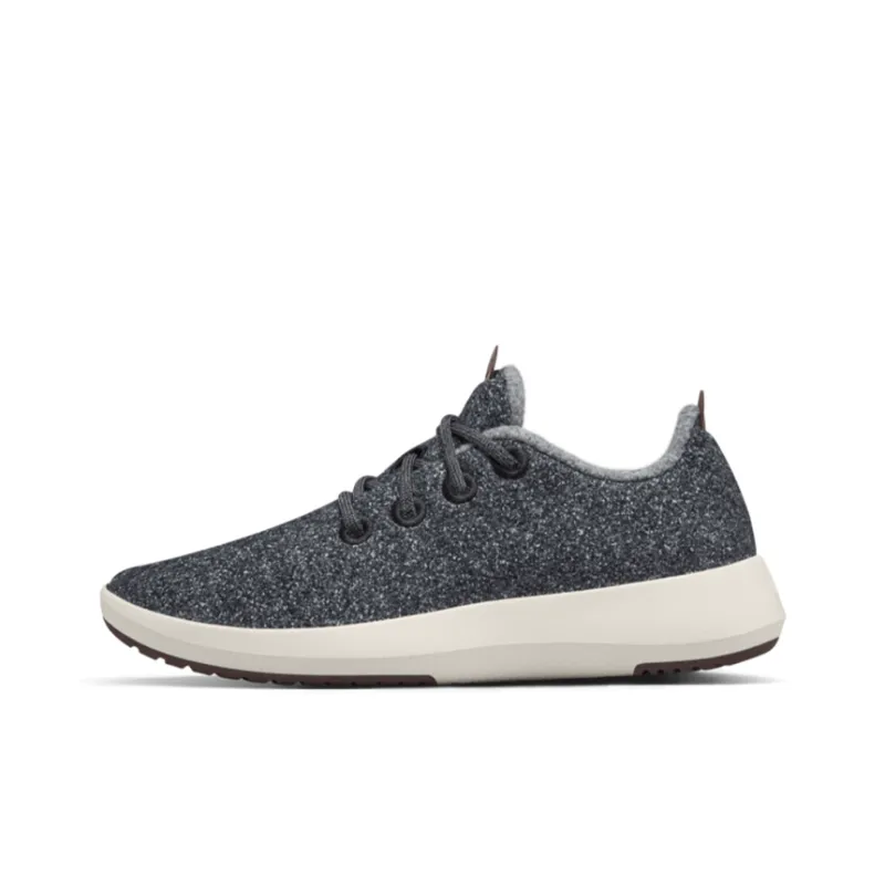 Allbirds Wool Runner Mizzle Cushioning Low-Top Casual Shoes Men's Natural Gray-0