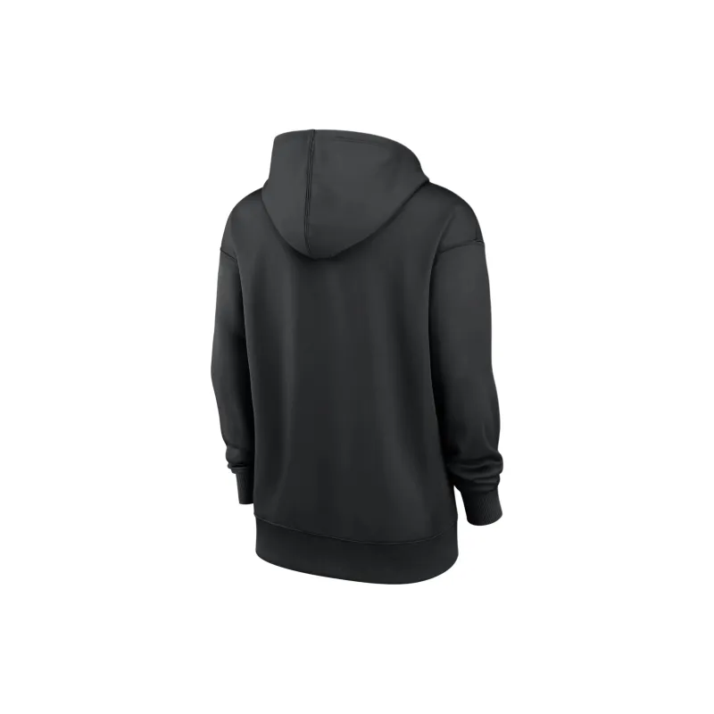 Nike x MLB Cincinnati Reds Authentic Collection City Connect Practice Sweatshirt Women's Black-1