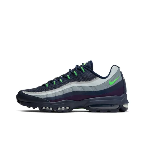 Nike Air Max 95 Running Shoes Men Low-Top Gray Green