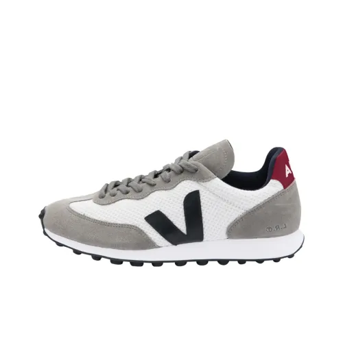 VEJA Rio Branco Running Shoes Unisex Low-Top Gray/White