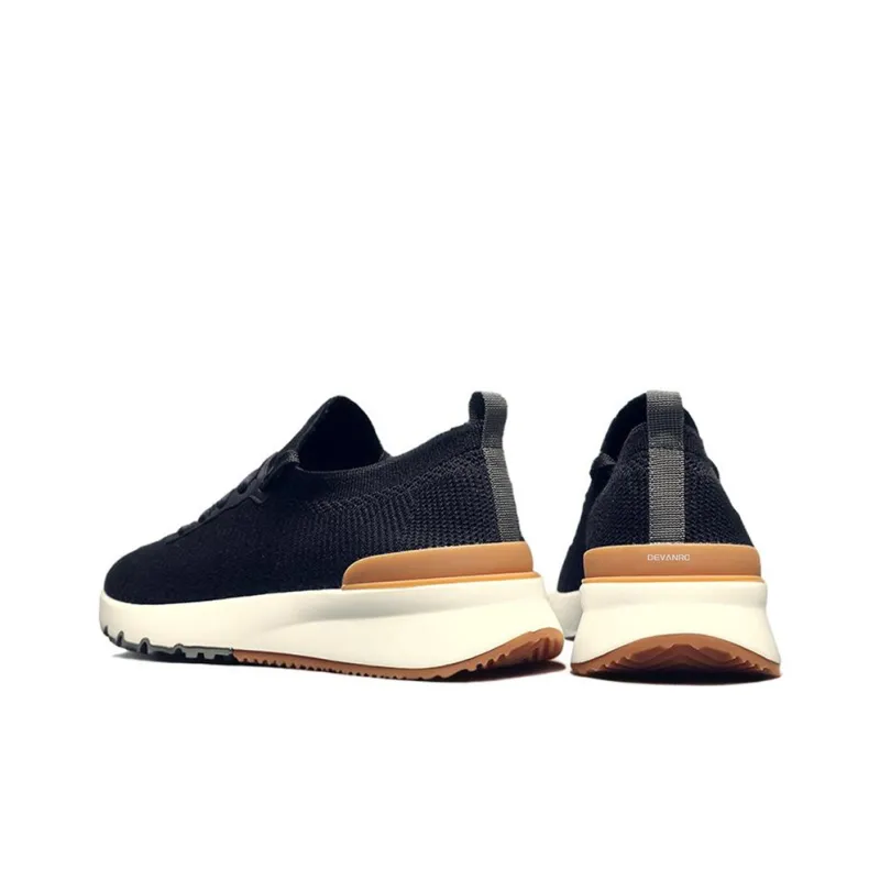 Devanro Moisture Wicking, Height Increasing, Lightweight, Breathable, Slip Resistant Low Top Casual Shoes Men's-3