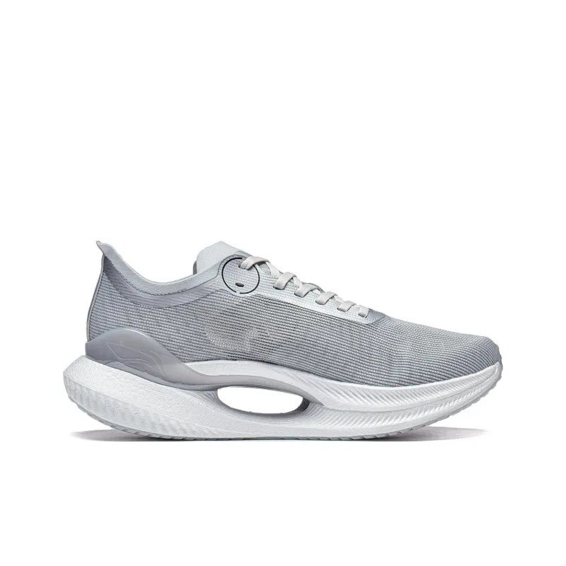LiNing Jueying 2 Essential Anti Slip Wear Resistant Low Top Running Shoes Men's Gray-1