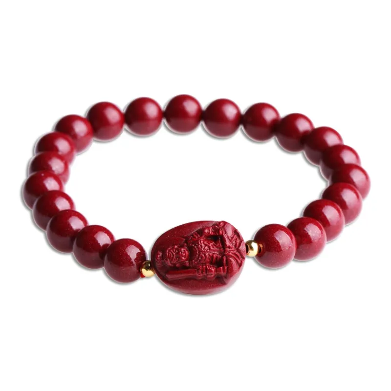 Yeon yun Jewelry Cinnabar Bracelets Unisex-0
