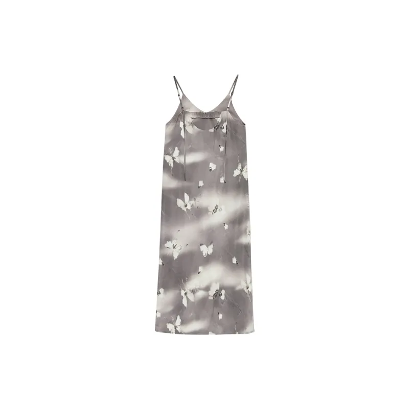 THE SEA LIFE Slip Dress Women's Dark Butterfly Brown-1