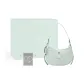 Moonlight Gauze Cloud Green Crescent Bag & Cloud Green Box