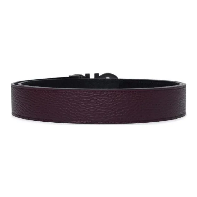 Ferragamo Logo Plaque Reversibile Belt-1
