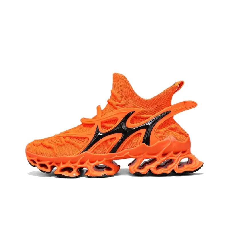 Comanier Cushioning And Breathable Mid Top Casual City Commute Sprint Long Distance Running Shoes Unisex-19