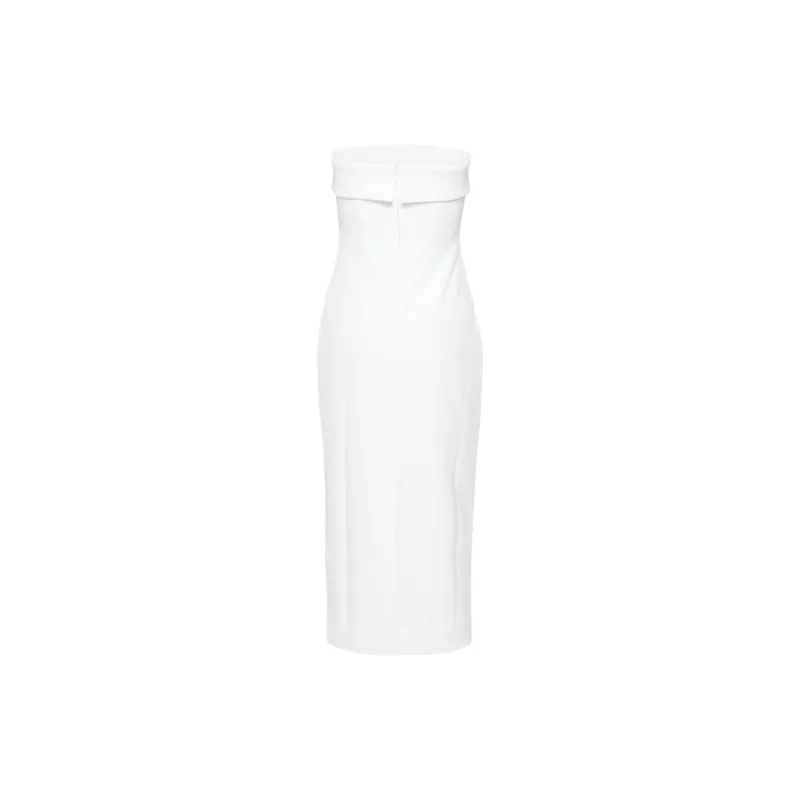 ARITZIA Babaton Eyecatcher Dress Sleeveless Dress Women's White/White-1