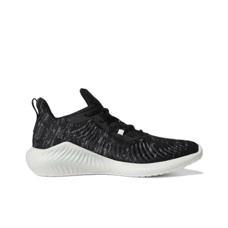 Adidas Alphabounce Run Parley M Core Black Linen Green-1