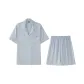 Double Short AY232-Silver Gray Men's
