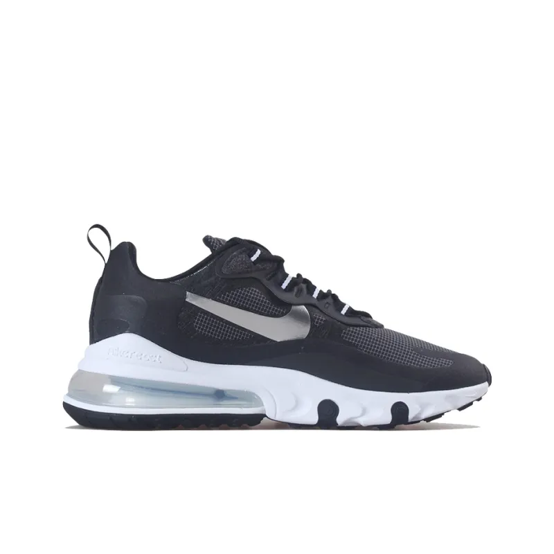 Nike Air Max 270 React Metallic Silver-1