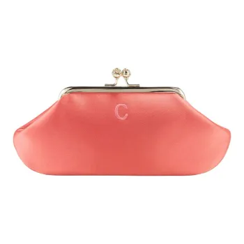 Anya Hindmarch Soft Satin Clutch Women's Coral